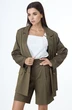 Костюм с шортами 1083 хаки Anelli