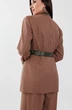 Костюм брючный 1171 коричневый Anelli