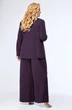 Костюм брючный 1190 бордо Anelli