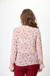 Блузка 1233 розовый + цветы Anelli