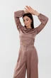 Костюм брючный 1288 карамель Anelli