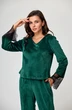Костюм брючный 1306 изумруд Anelli