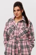 Пальто 1138 розовый кизил Anelli
