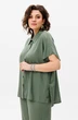 Костюм брючный 1405 хаки Anelli