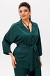 Костюм брючный 1558 изумрудный город Anelli