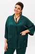 Костюм брючный 1558 изумрудный город Anelli