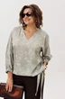 Блузка 1662 нефритовый свет Anelli