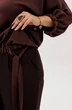Блузка 1662 бельгийский шоколад  Anelli фото 4