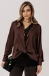 Блузка 1663 горький шоколад Anelli фото 3