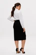 Юбка 1684 уютный черный Anelli фото 2