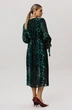Платье 1733 леопардовый изумруд Anelli фото 2 Платье 1733 леопардовый изумруд Anelli фото 2