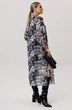 Платье 1733 леопардовый серый Anelli фото 2
