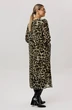 Платье 1733 зеленый леопард Anelli фото 2 Платье 1733 зеленый леопард Anelli фото 2