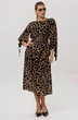 Платье 1733 Графичный леопард Anelli фото 4