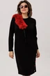 Платье 1755-2 черный Anelli