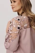 Блузка 1790-1 пудровый твист Anelli фото 5