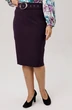 Юбка 1809 сливовый карандаш Anelli фото 5