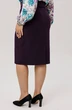 Юбка 1809 сливовый карандаш Anelli фото 2