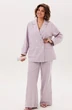 Костюм брючный 1838 лавандовый ритм Anelli