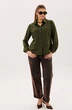 Блузка 1839 хвойный Anelli фото 4