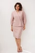 Костюм с юбкой 1844 розовая зарянка Anelli