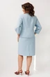 Костюм с юбкой 1844 голубка Anelli фото 2
