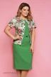 Платье 254 зелень Anelli