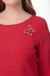 Платье 376 красный Anelli