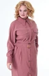 Костюм с юбкой 874 терракот Anelli