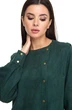 Платье 967 изумрудный бархат Anelli