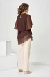 Туника 4100 коричневый Асолия фото 2