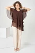 Туника 4100 коричневый Асолия фото 3