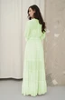 Костюм с платьем 153 саталовый BARBARA