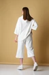 Костюм с шортами 2265 белый BLISS