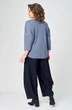 Джемпер 9500 стальной синий BLISS фото 2