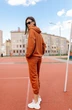 Спортивный костюм 2444 кирпич BUTER
