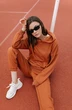 Спортивный костюм 2444 кирпич BUTER