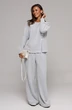 Костюм брючный 3194 серый меланж BUTER