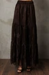 Юбка 3233 коричневый BUTER