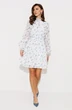 Платье 3255 белый принт BUTER фото 3