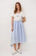 Юбка 3330 голубой BUTER фото 3