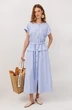 Платье 3343 голубой BUTER