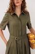 Платье 3345 хаки BUTER фото 4