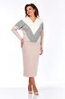 Костюм с юбкой 1073 розовый Багира АнТа Костюм с юбкой 1073 розовый Багира АнТа