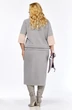Костюм с юбкой 1078 серый Багира АнТа фото 2 Костюм с юбкой 1078 серый Багира АнТа фото 2