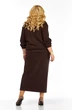 Костюм с юбкой 1083 шоколад Багира АнТа фото 2