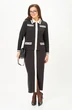 Костюм с юбкой 1088 графит + молоко Багира АнТа фото 3