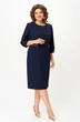 Платье 3169 синий Багряница фото 3