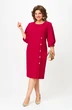 Платье 3170 алый Багряница фото 4