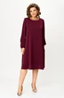 Платье 3173 бордовый Багряница фото 4